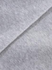 SHEIN Tween 女孩運動針織純色直腿運動褲,3 條裝 - 彩色 - 查看 5