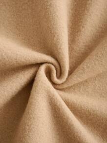 INAWLY 女式羊毛连帽衫，印有卡通人物和口号，享受个人时间，请保持安静，泡一杯咖啡