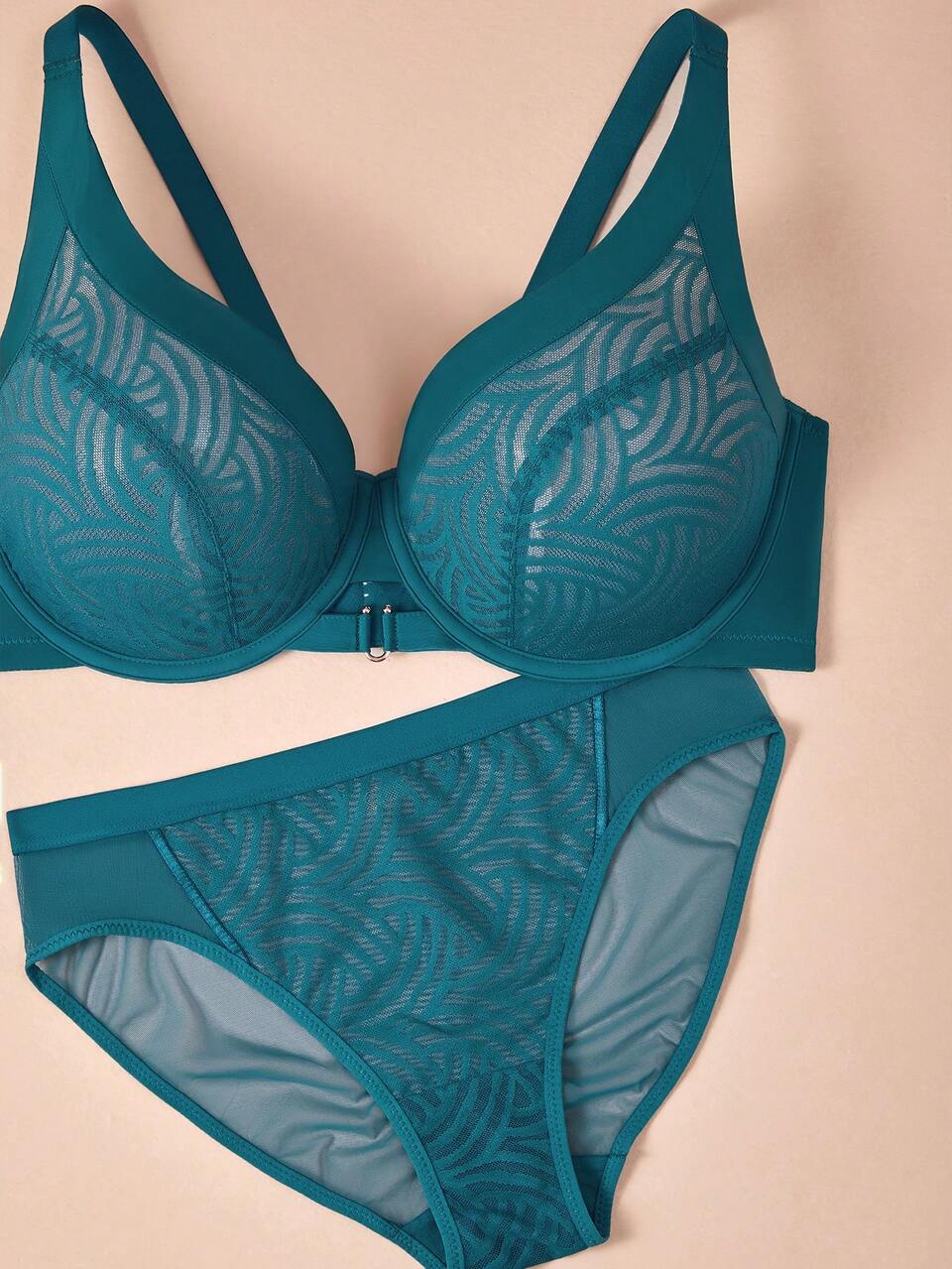 Lingerie Mid-Rise Lace Bikini Brief