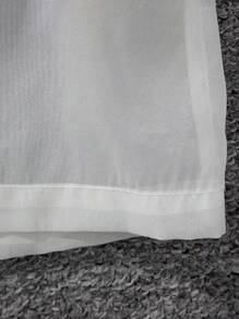 Tween Girl Fashionable Heart Pattern Knit Cami Dress With Solid Color Shirt - White - View 7