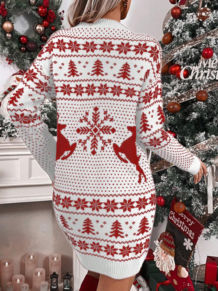 chinese dress ladies Tipsy Elves Women's Christmas Light Strand Sequin Sweater Dress Size 1x