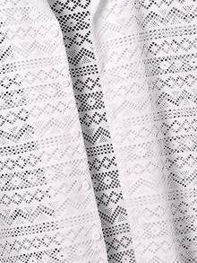 Manfinity RSRT Nam Chất rắn Nút phía trước Áo sơ mi - trắng - Xem 6