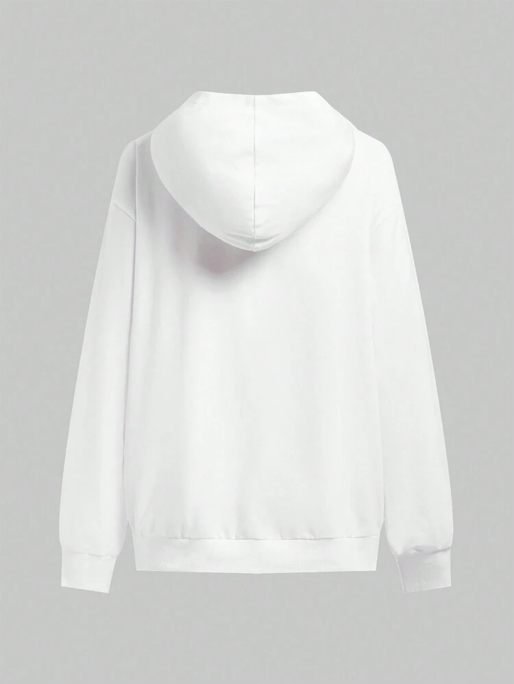 Women's Hollowed Out Heart Pattern Hoodie