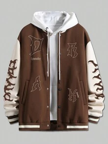 ROMWE MEN Street Life Abrigos Y Chaquetas De Hombre - Multicolor - Ver 2