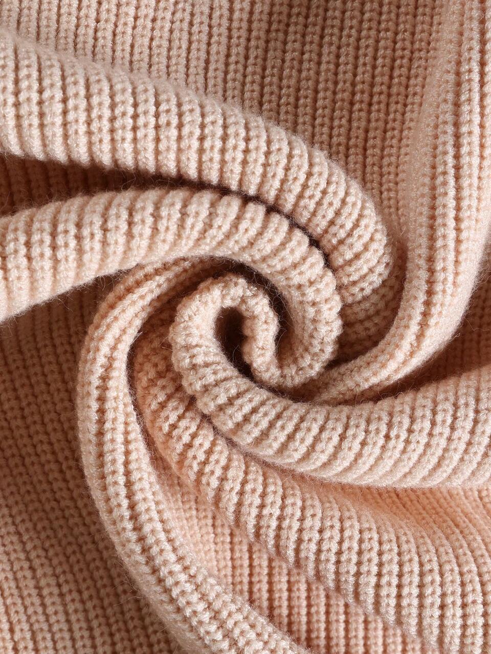 Men's Double Breasted V-neck Loose Cardigan Sweater