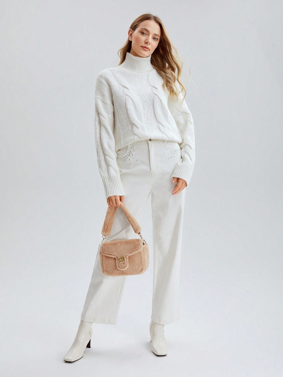 MOTF FAUX FUR HANDBAG