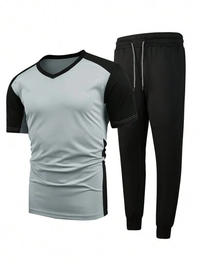 SHEIN Riding Boyfriend Style Men's Sports Tight Referee Uniform