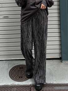 FRIFUL Ladies' All Over Printed Straight Leg Pants - Multicolor - View 4