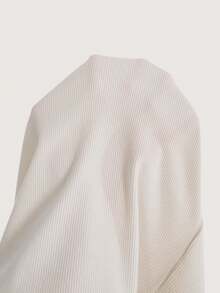 SHEIN EZwear 2入組女士立領針織肋紋長袖連衣裙 - 彩色 - 查看 9