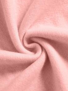 SHEIN EZwear 標語和人物圖案落肩袖運動衫 - 淺粉色 - 查看 6