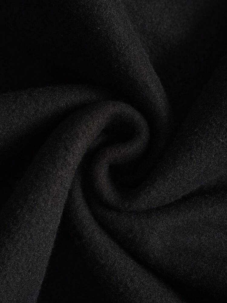 Chaqueta Sin Cuello De Hombre Con Detalle De Contraste De Color Y Rayas Y Patrón De Letras - Multicolor - Añade 5