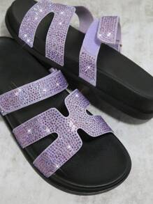 SHUZIA Women's Flat Sandals - Purple - View 5