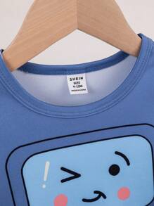 寶寶男孩時尚個性化印花多件套裝 - 彩色 - 查看 4