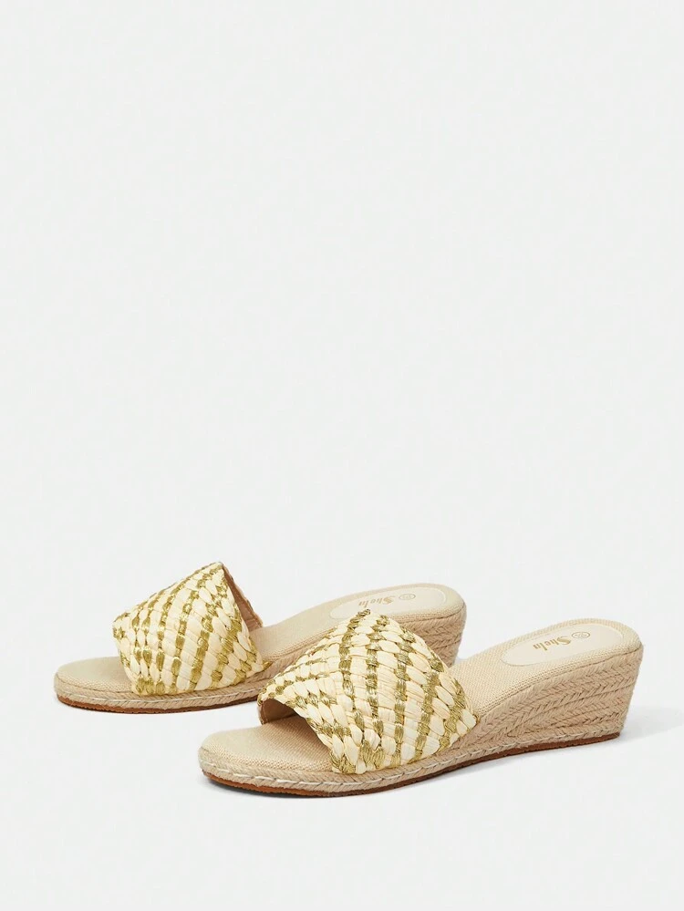 Women's Wedge Heel Thick Sole Slippers