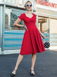 Swing SWING - Cocktailjurk - navy/donkerblauw