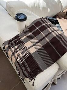 DAZY Khối màu Đúng mốt Của phụ nữ Khăn quàng cổ - Nhiều màu - Xem 7