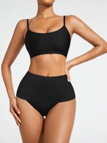 SHAPORA Women's Shapewear Set - Black - View 6