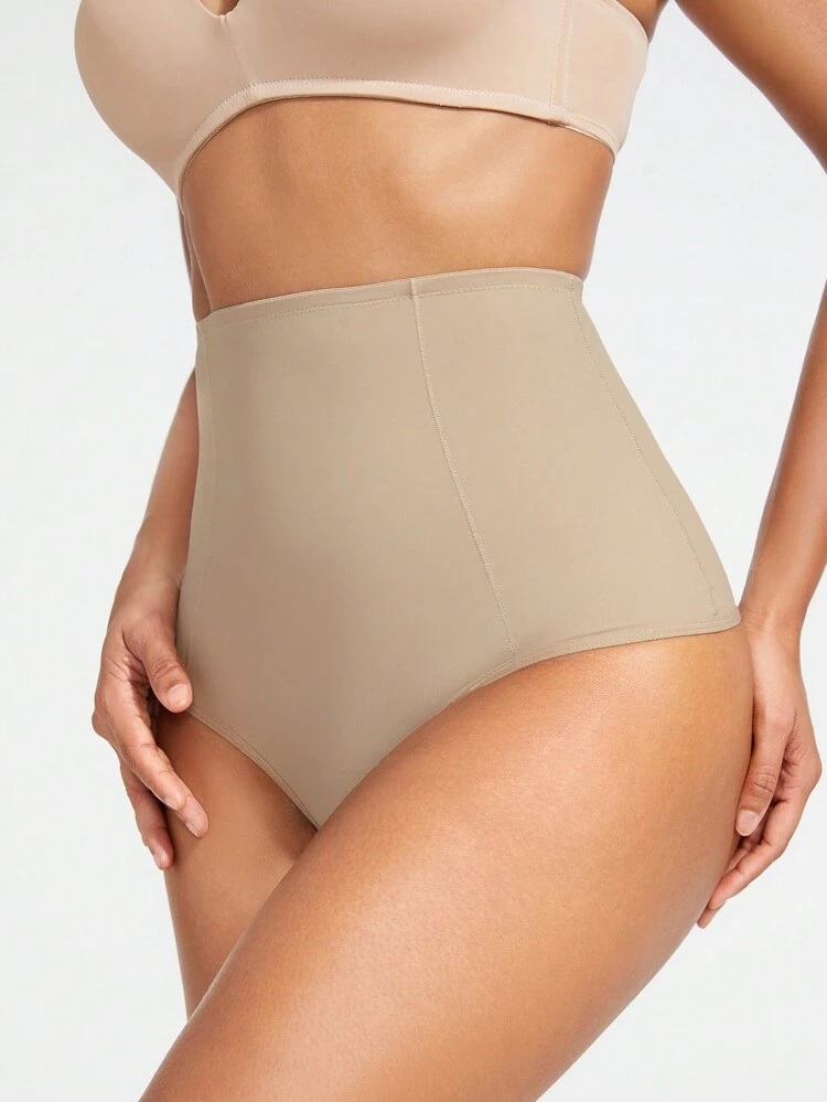Women's Solid Color High Waist Shapewear Bottom