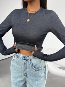 Chiquease 2 piezas Camiseta térmica de manga larga con forro térmico - Multicolor - Ver 7