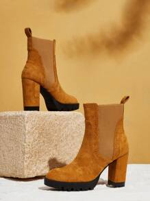 Styleloop Women's Fashionable Outdoor Summer Boots - Brown - View 1