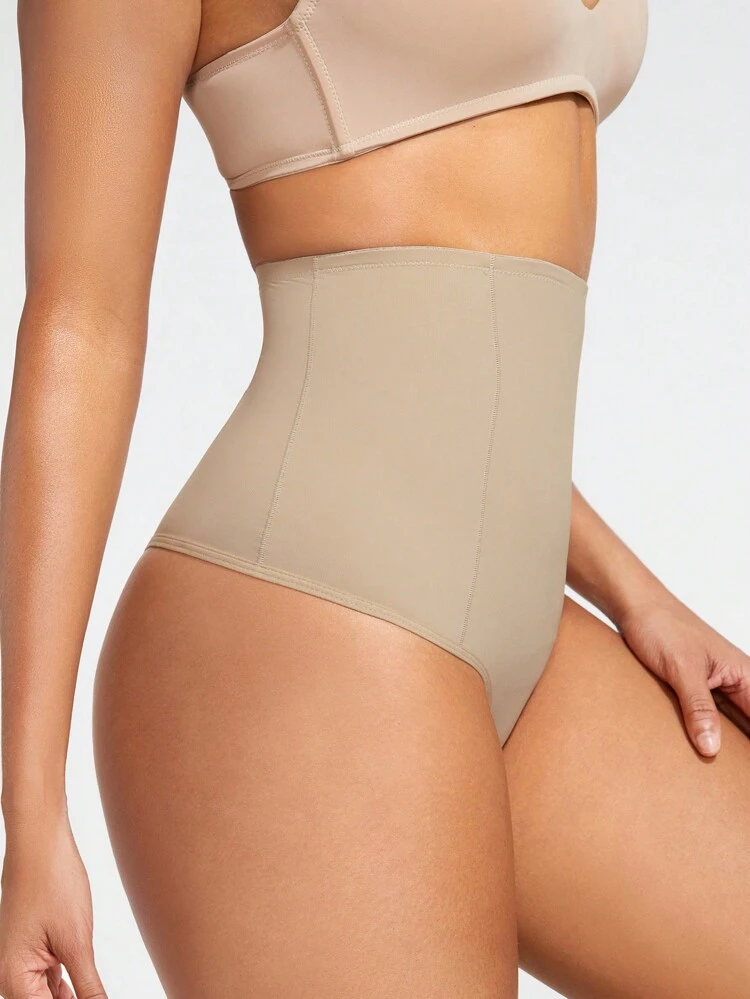 Women's Solid Color High Waist Shapewear Bottom