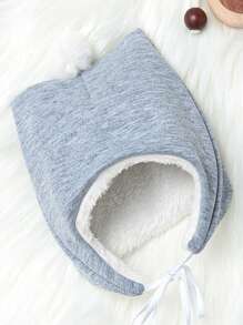 寶寶男孩帽裝連手套短褲連體衣套裝 - 灰色 - 查看 4