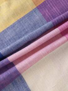 EMERY ROSE Của phụ nữ Kích thước lớn Kẻ sọc Váy sơ mi - Màu Hồng Tươi - Xem 7