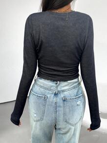 Chiquease 2 piezas Camiseta térmica de manga larga con forro térmico - Multicolor - Ver 3