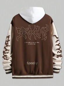 ROMWE MEN Street Life Abrigos Y Chaquetas De Hombre - Multicolor - Ver 1