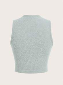 Chiquease Màu thuần Của phụ nữ Áo ba lỗ - Nhiều màu - Xem 5