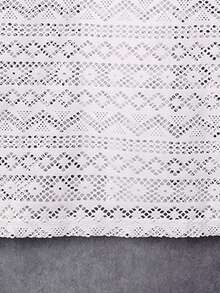 Manfinity RSRT Nam Chất rắn Nút phía trước Áo sơ mi - trắng - Xem 3