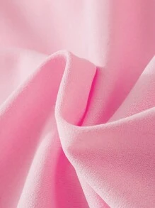 SHEIN Bé gái Love Hình trái tim Tay áo dài Hai chiếc Bộ Đối với Mùa thu Và Mùa Đông - Hồng - Xem 6