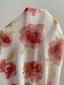 Allurite Women's Floral Print Strappy Cross Back Dress - Multicolor - View 8