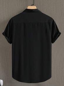 男士色塊拼接襯衫 - 彩色 - 查看 2