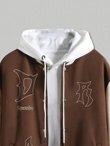 ROMWE MEN Street Life Abrigos Y Chaquetas De Hombre - Multicolor - Ver 8