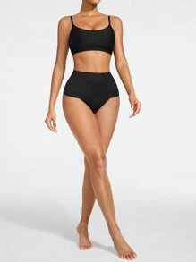 SHAPORA Women's Shapewear Set - Black - View 4