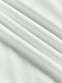 心型豹紋t恤女童款,圓領簡約短袖休閒t恤,適合夏季 - 白色 - 查看 4