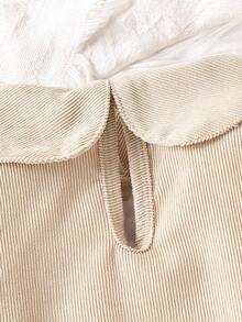 女嬰刺繡上衣和褲子套裝 - 彩色 - 查看 4