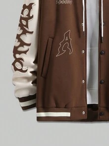 ROMWE MEN Street Life Abrigos Y Chaquetas De Hombre - Multicolor - Ver 3