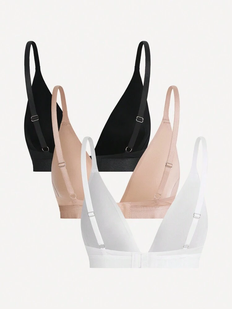 Women's High Stretch Casual Comfy Knitted Backless Bralette