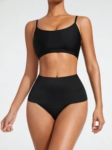 SHAPORA Conjunto De Fajas Para Mujer - Negro - Ver 4