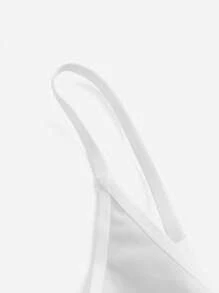 Ocili Leisure 3pcs Cut Out Front Mesh Bra Lingerie - Multicolor - View 12