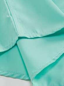 Manfinity Mode Men's Color Block Striped Long Sleeve Shirt - Mint Green - View 6