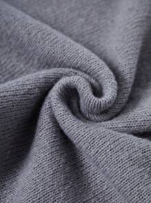 SHEIN Unity Gray Mermaid Hem Skirt - Grey - View 3