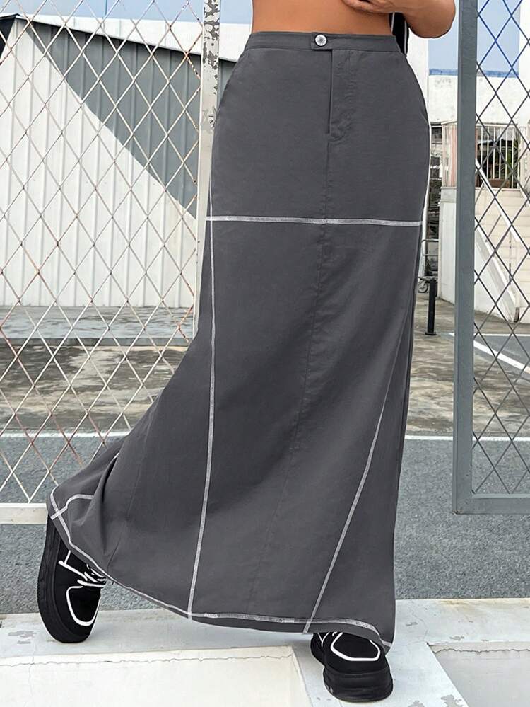 Split Back Pencil Skirt