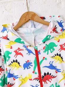 Nam In Khủng long áo có mũ Áo liền quần Nhà  Mặc - Nhiều màu - Xem 7