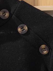 SHEIN 女童肩扣t恤和優雅裙子套裝 - 彩色 - 查看 3