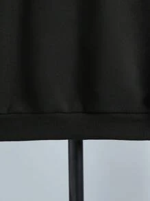 SHEIN Explorewe Con trai Đúng mốt Giải trí Hai chiếc Bộ Với Lá thư A - màu đen - Xem 3