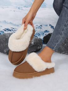 ROMWE Fairycore 女士室內拖鞋 - 棕色 - 查看 2