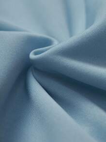 EURMUSE Colour Block Drop Shoulder Thermal Pullover - Multicolor - View 4